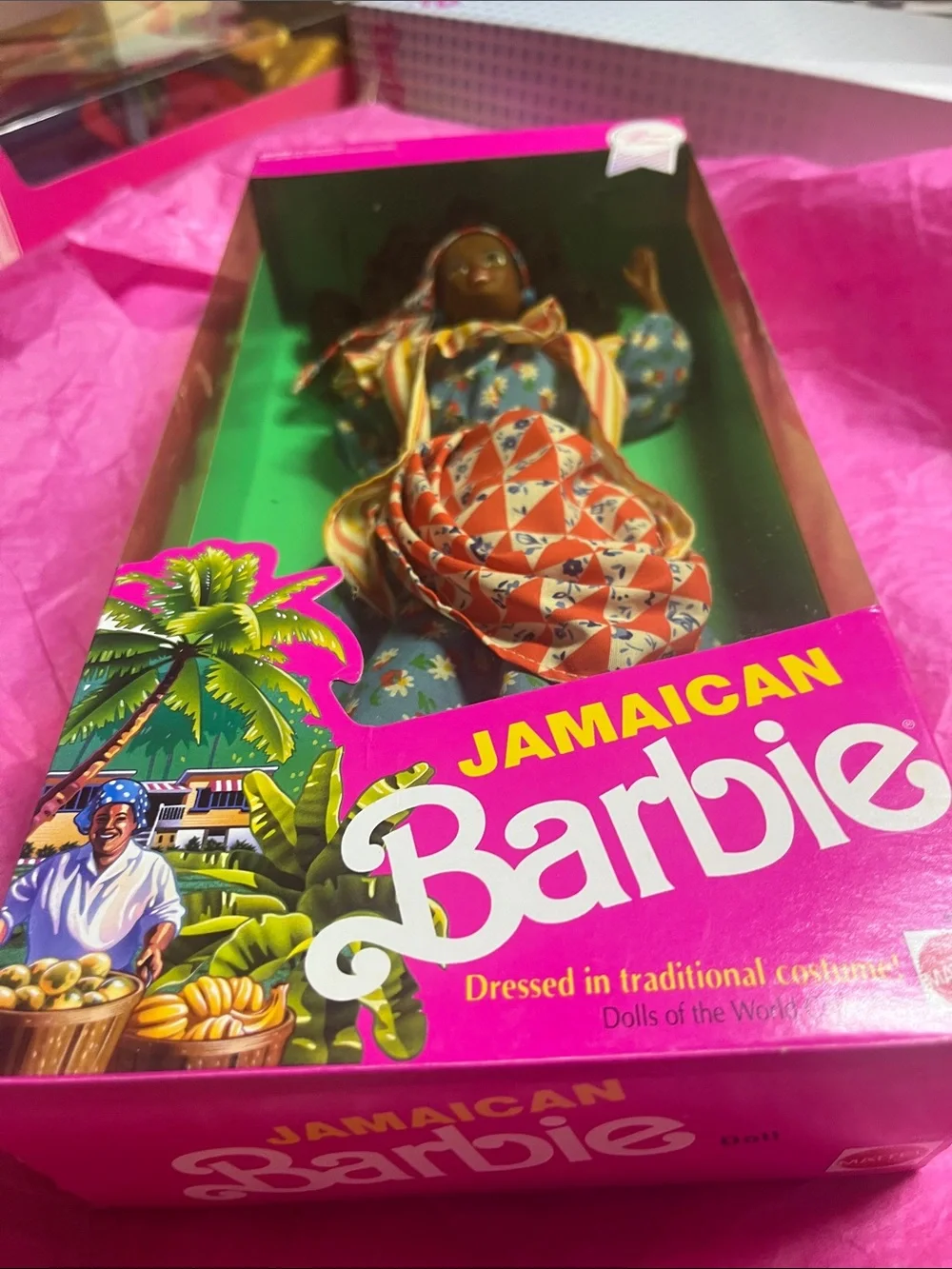 1991 Jamaican Barbie Dolls of the World Collection #4647 NRFB